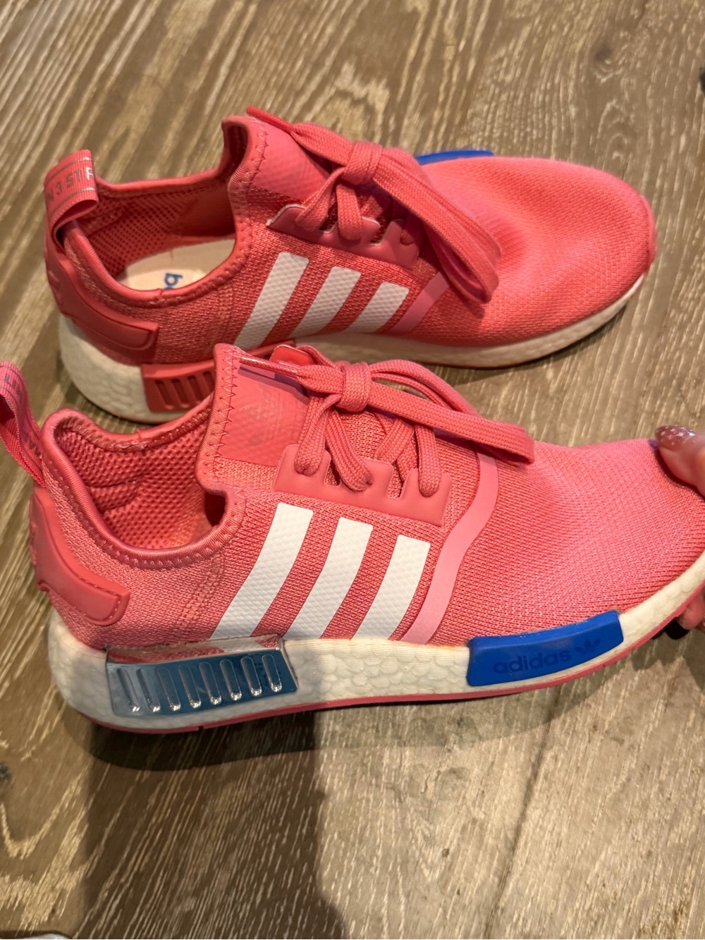Adidas  NMD Runners - Pink with Blue Accents